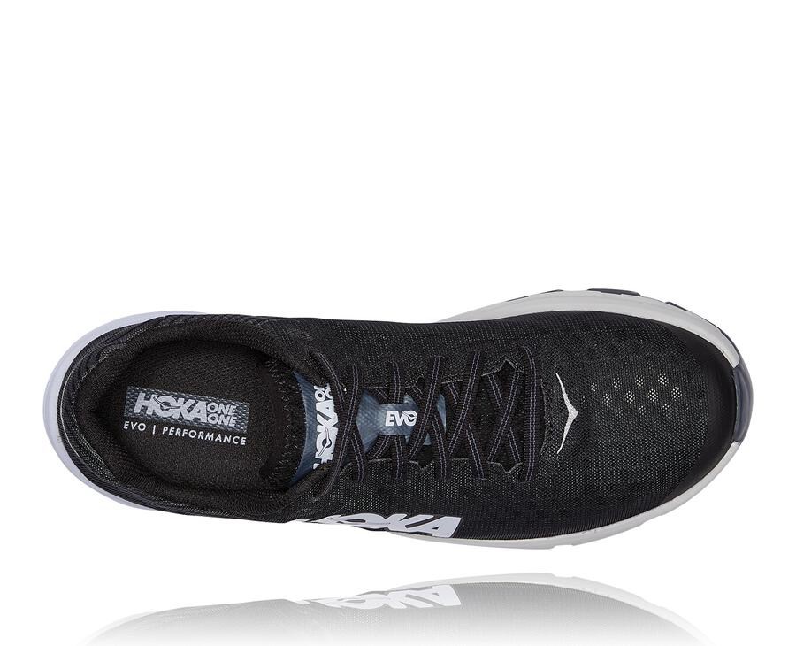 Tenis Hoka One One Masculino Pretas/Branco - Evo Carbon Rocket - 047-WTHNFM